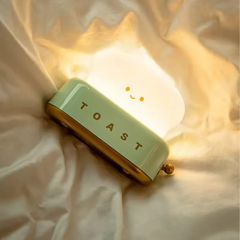 LED Night Light Toast Cartoon Cute lamp - Image 6