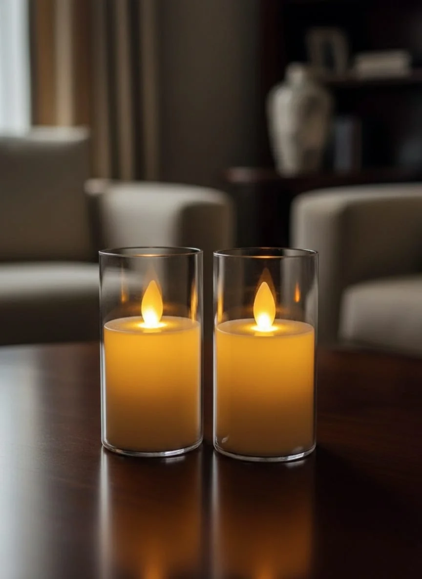 LED Flameless Candles Light